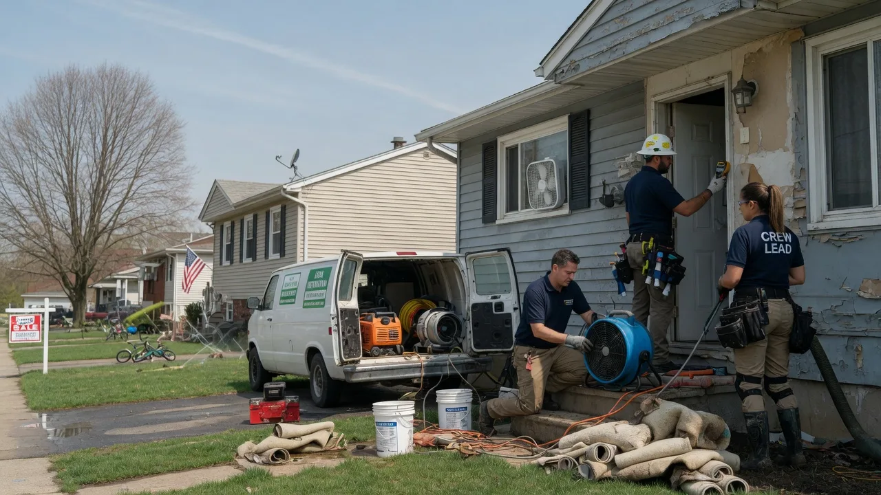 Flood Cleanup in Bel Aire, KS near me