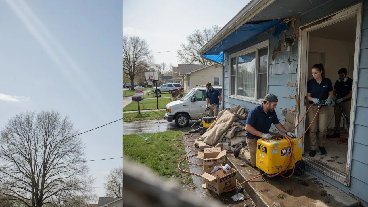 Basement Flood Cleanup in Bel Aire, KS near me